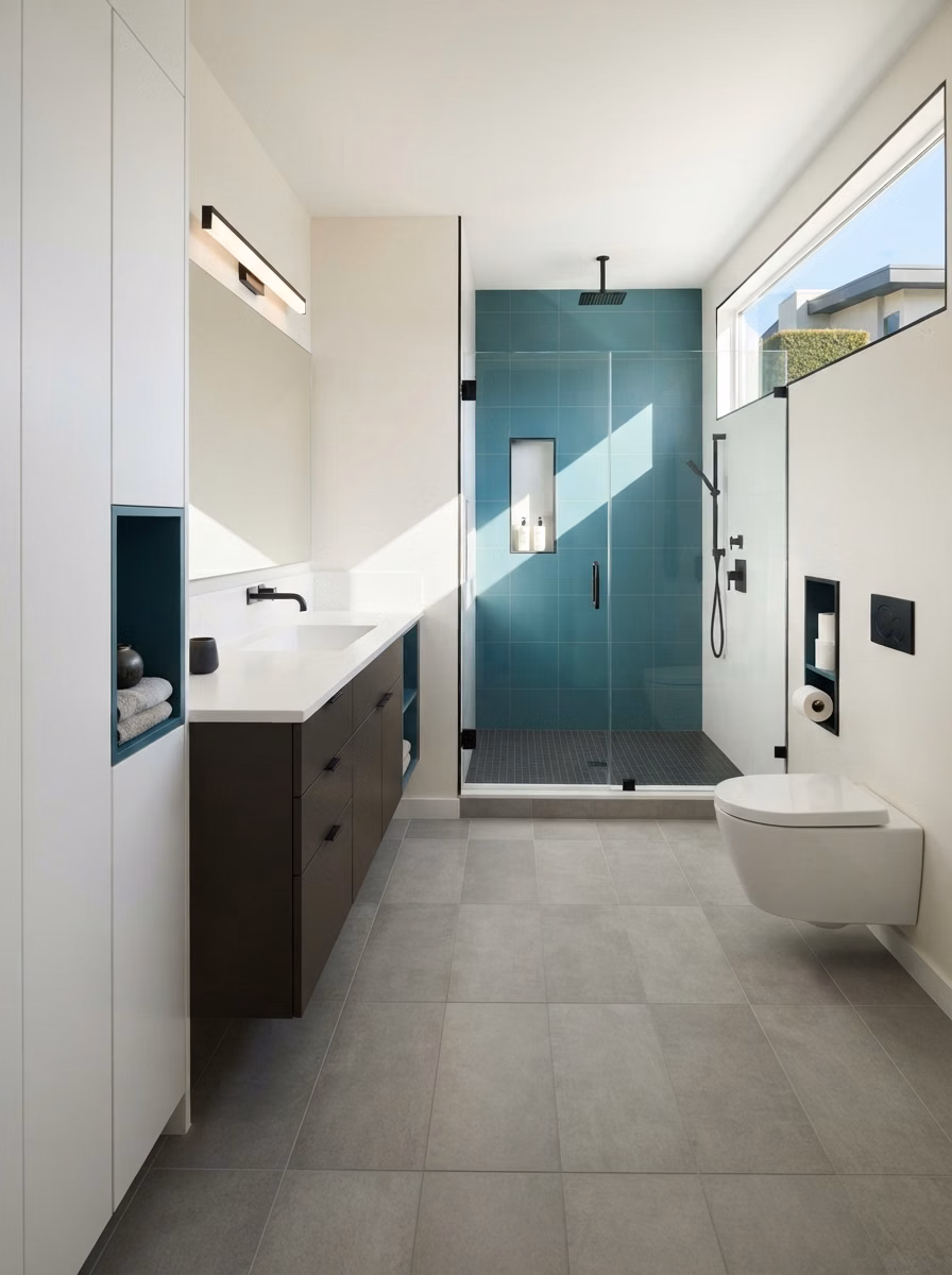Bathroom Styles Modern in San Diego.