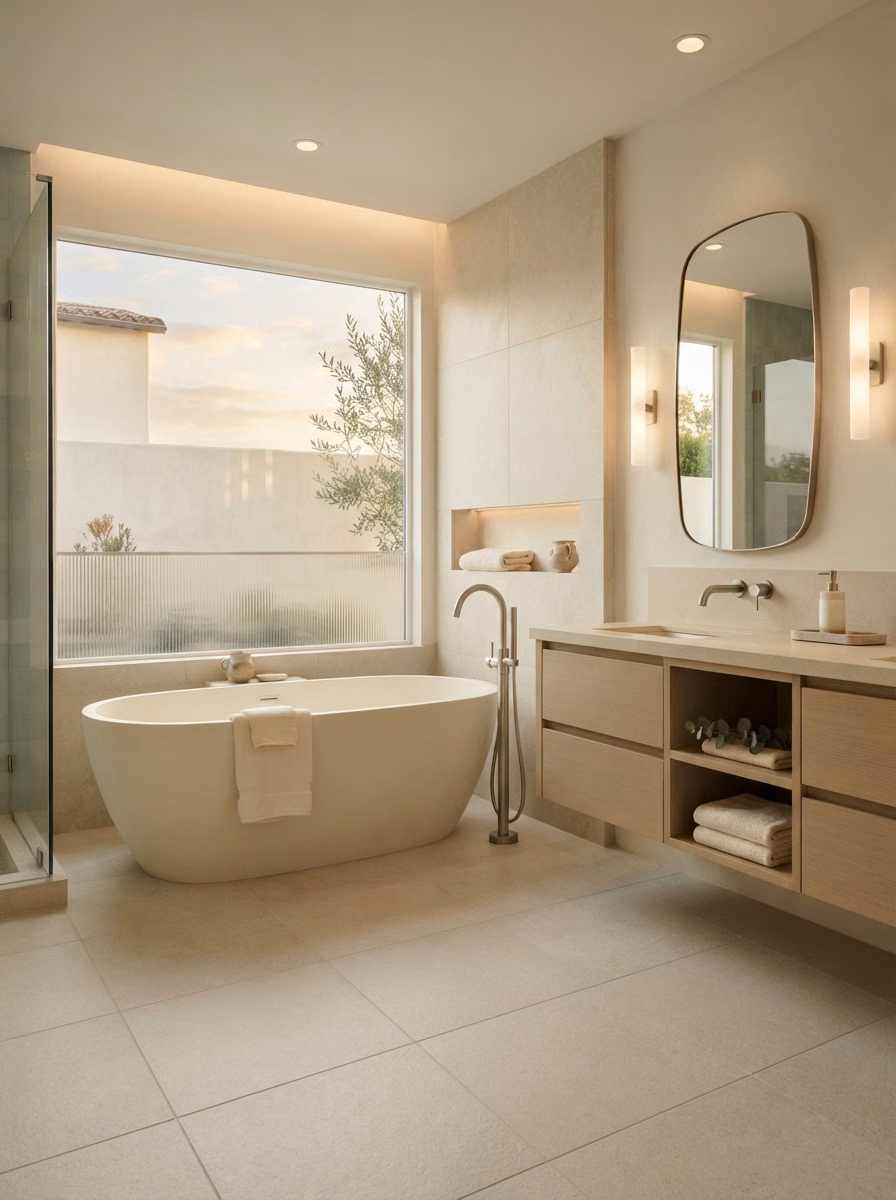 Bathroom Styles Spa Inspired in San Diego.