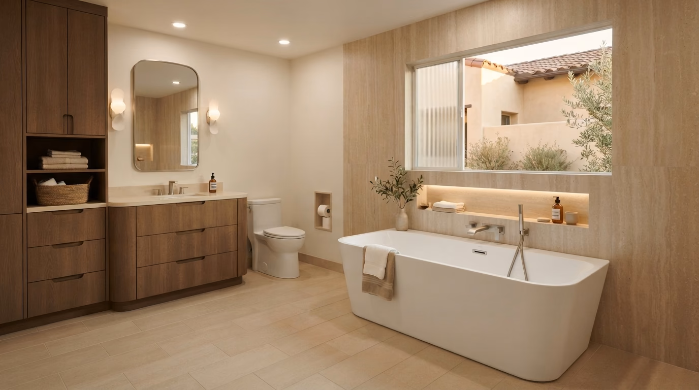 Bathtub in San Diego.