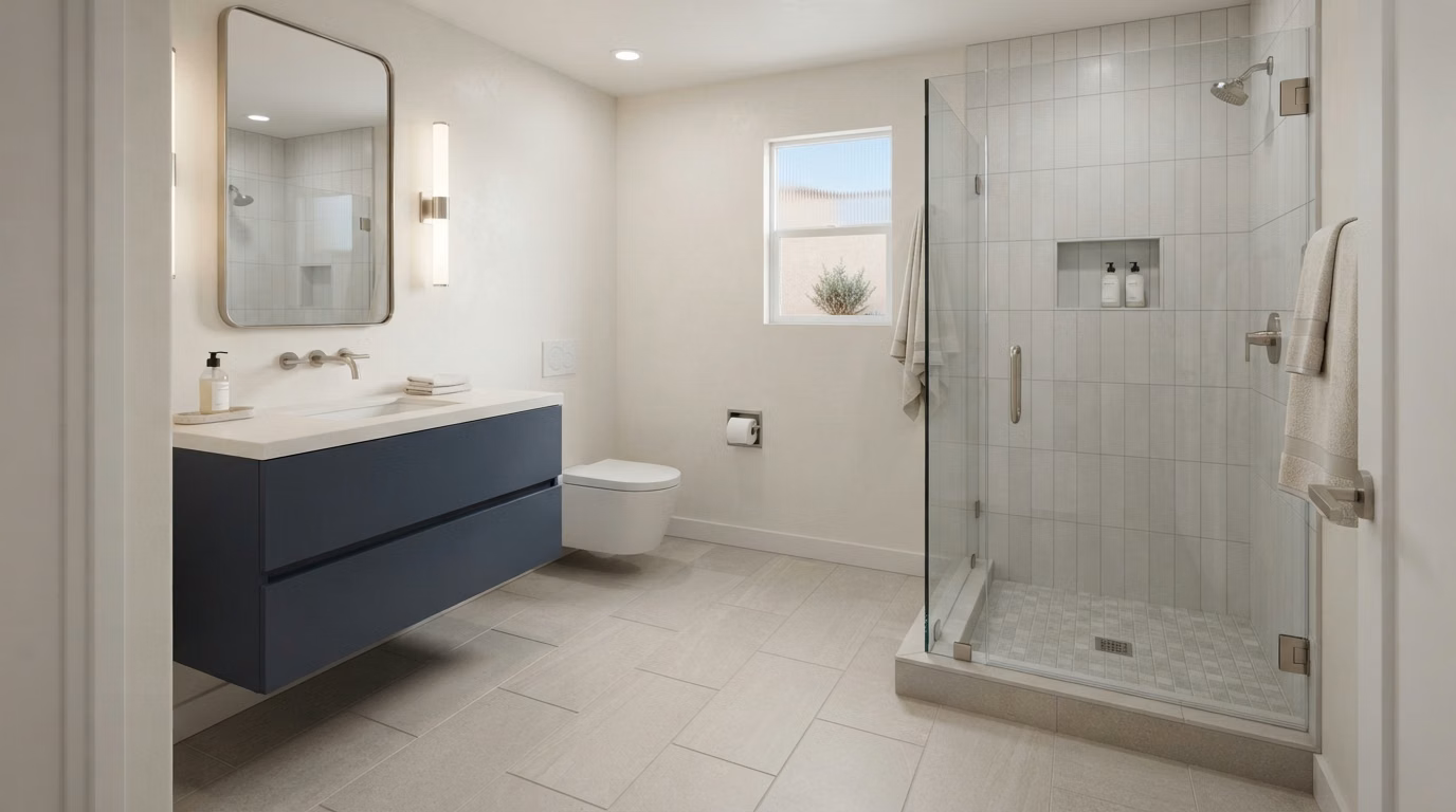 Bathroom Flooring FAQ in San Diego.