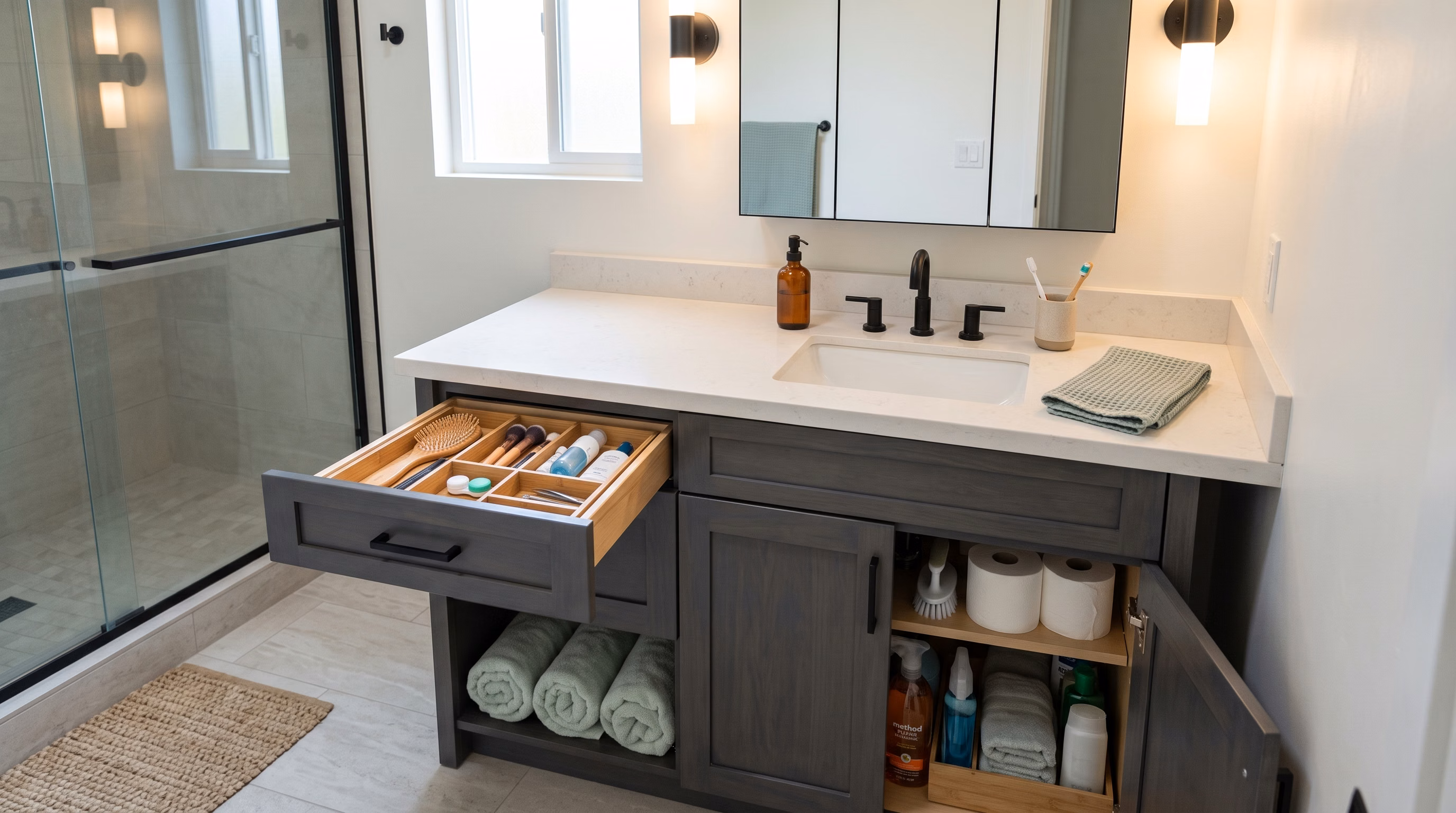 Storage Planning By Daily Use Zone in San Diego.