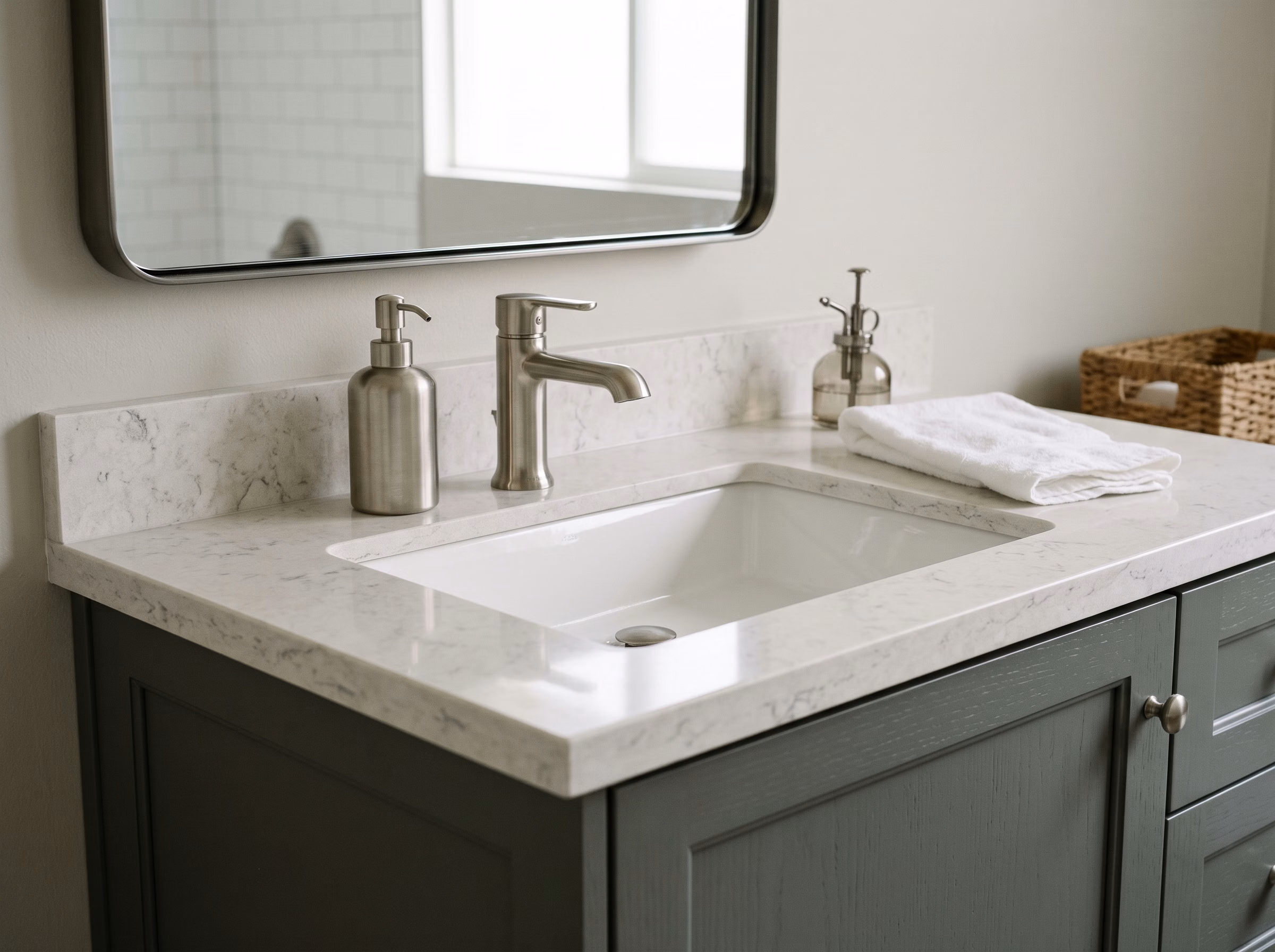 Vanity Sink Installation Undermount Sink | San Diego Vanity Sink Installation Undermount Sink in San Diego.