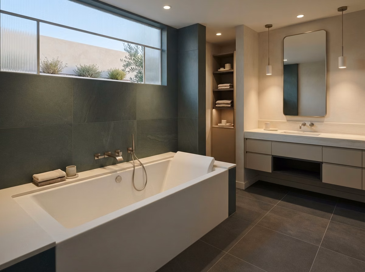 Soaking Tub Configuration in San Diego.