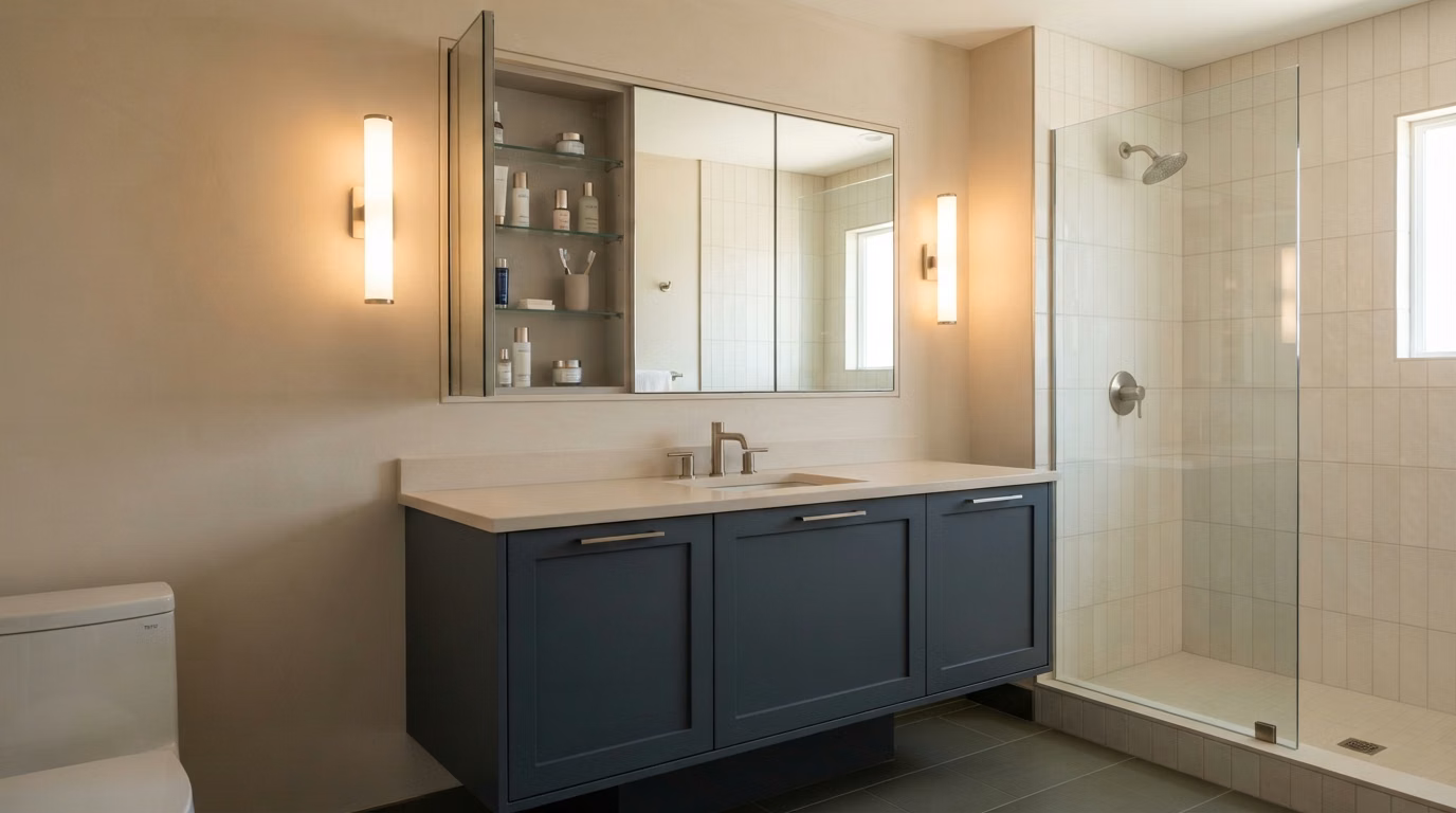 Recessed Medicine Cabinets Storage in San Diego.