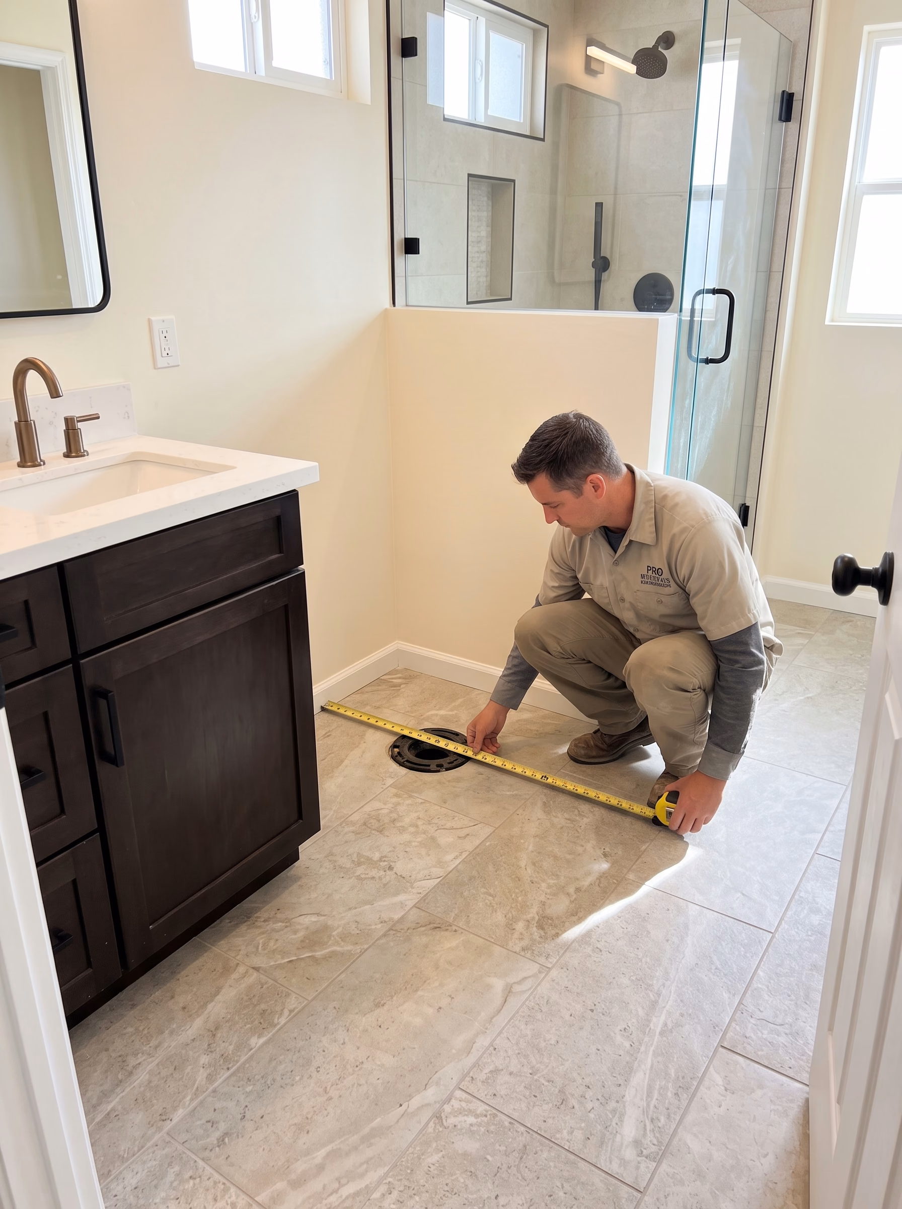Rough in and Clearance Measurements in San Diego.
