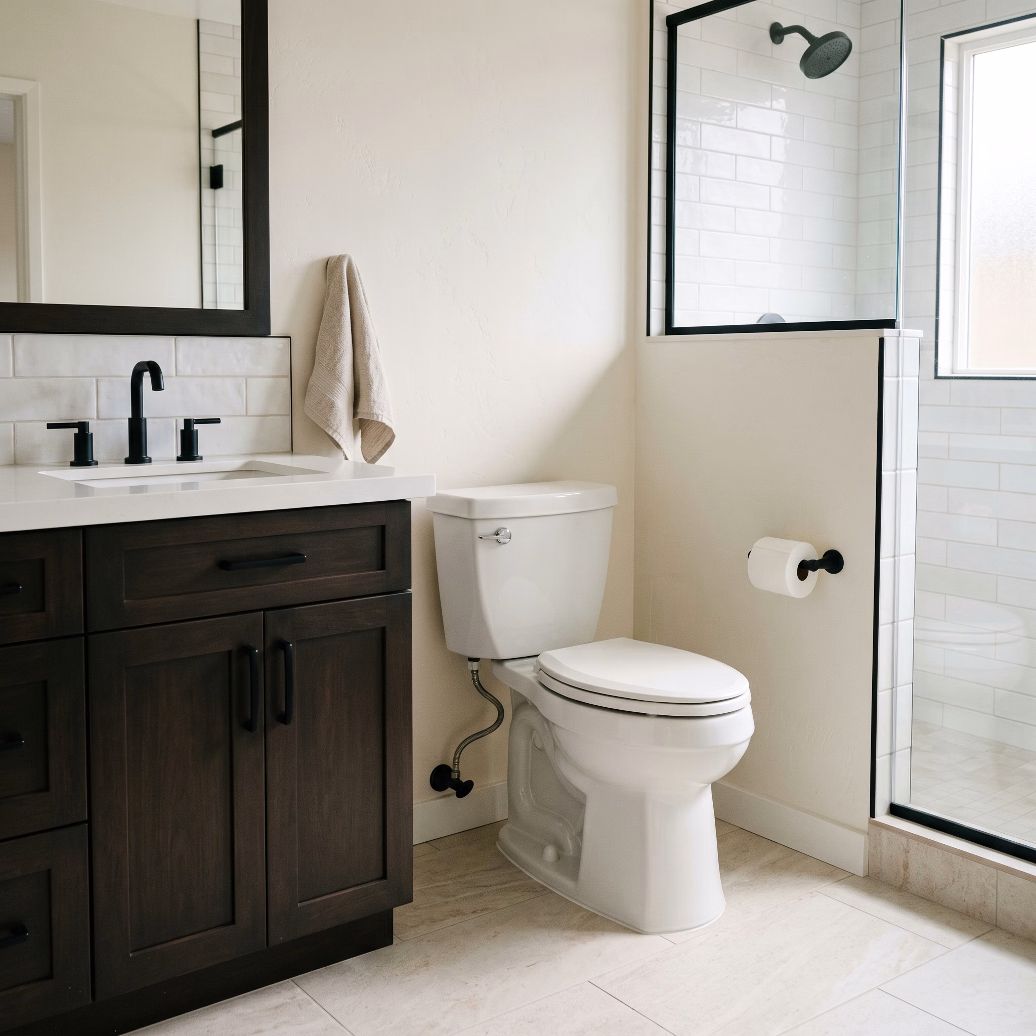 Toilet Installation Standard Height in San Diego.