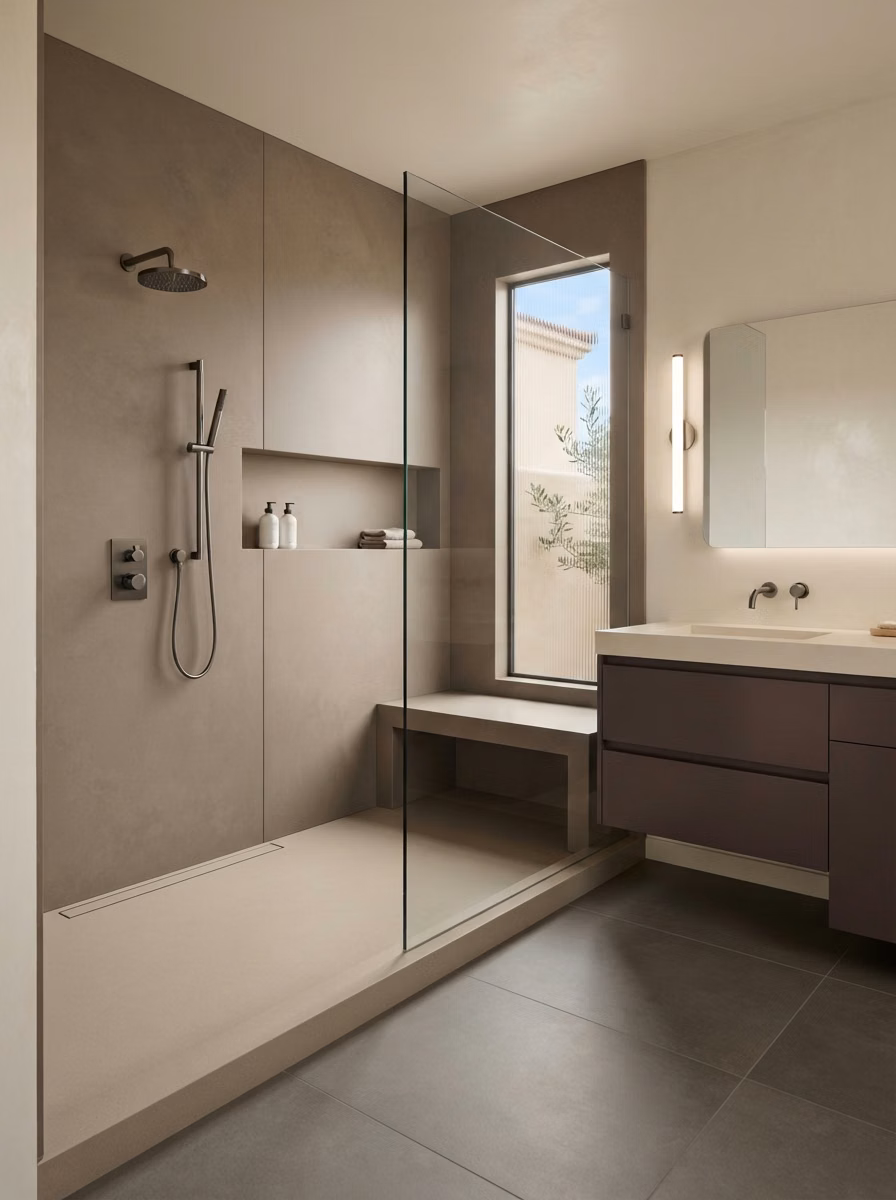 Solid Surface Wall System in San Diego.