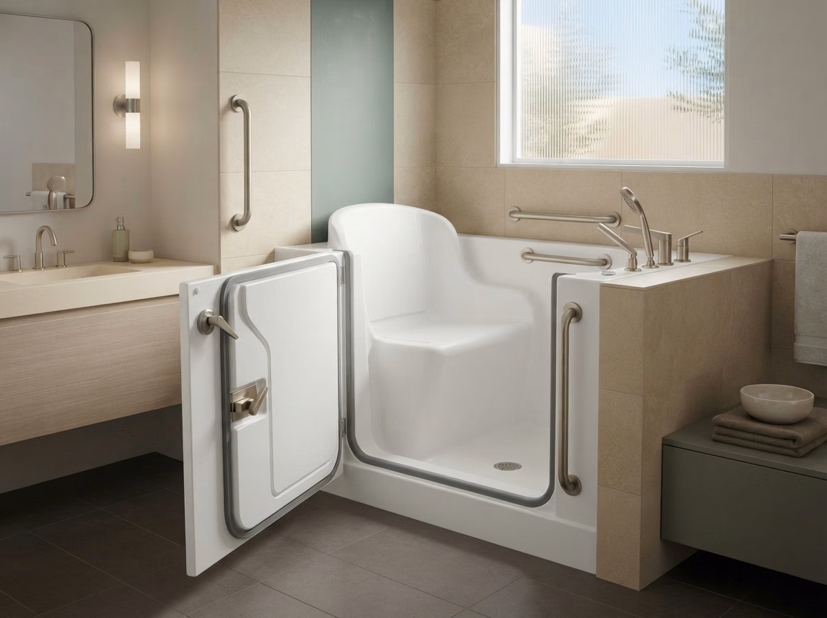Walk in Tub Built in Seat in San Diego.