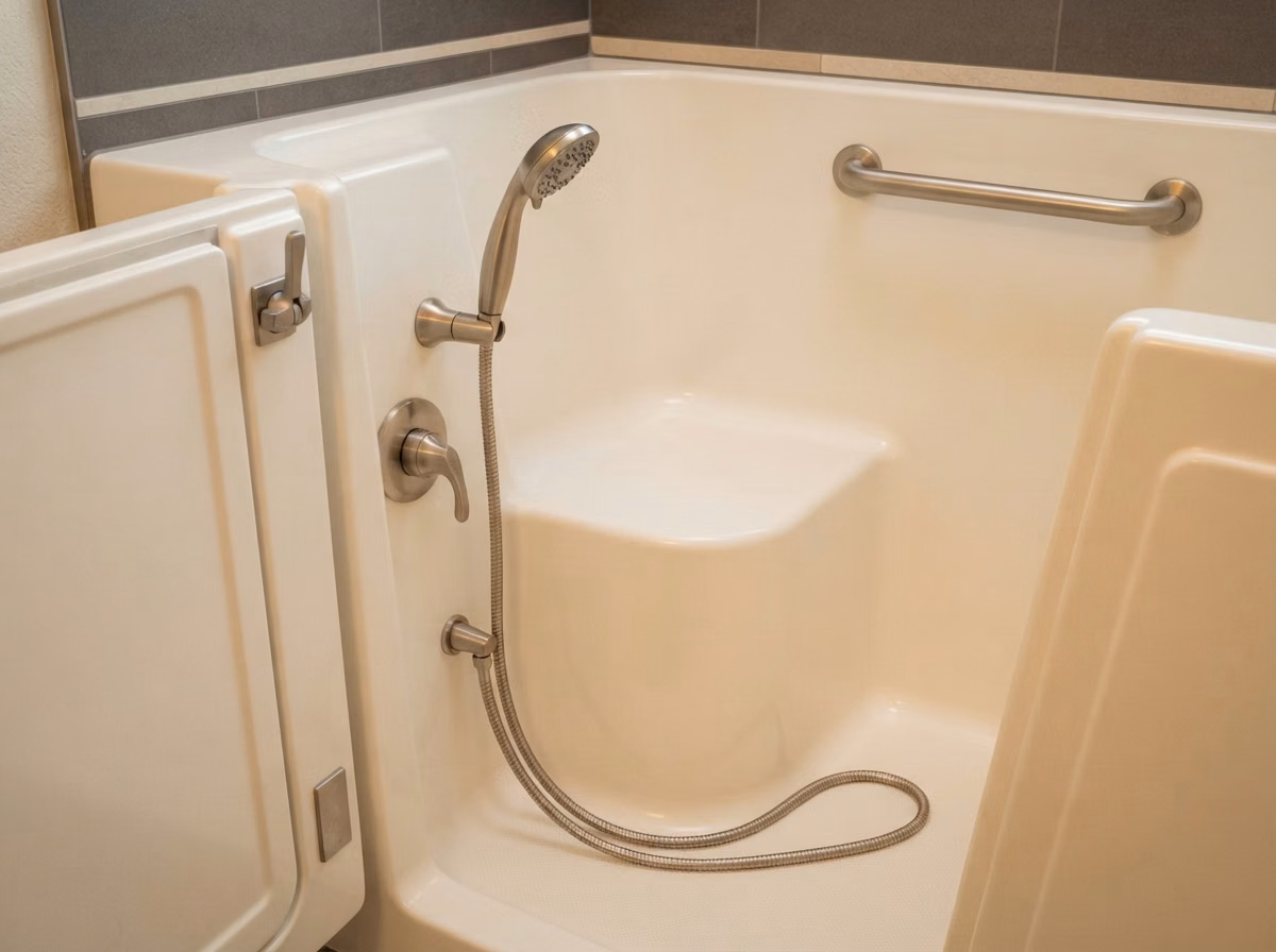 Walk in Tub Handheld Shower in San Diego.