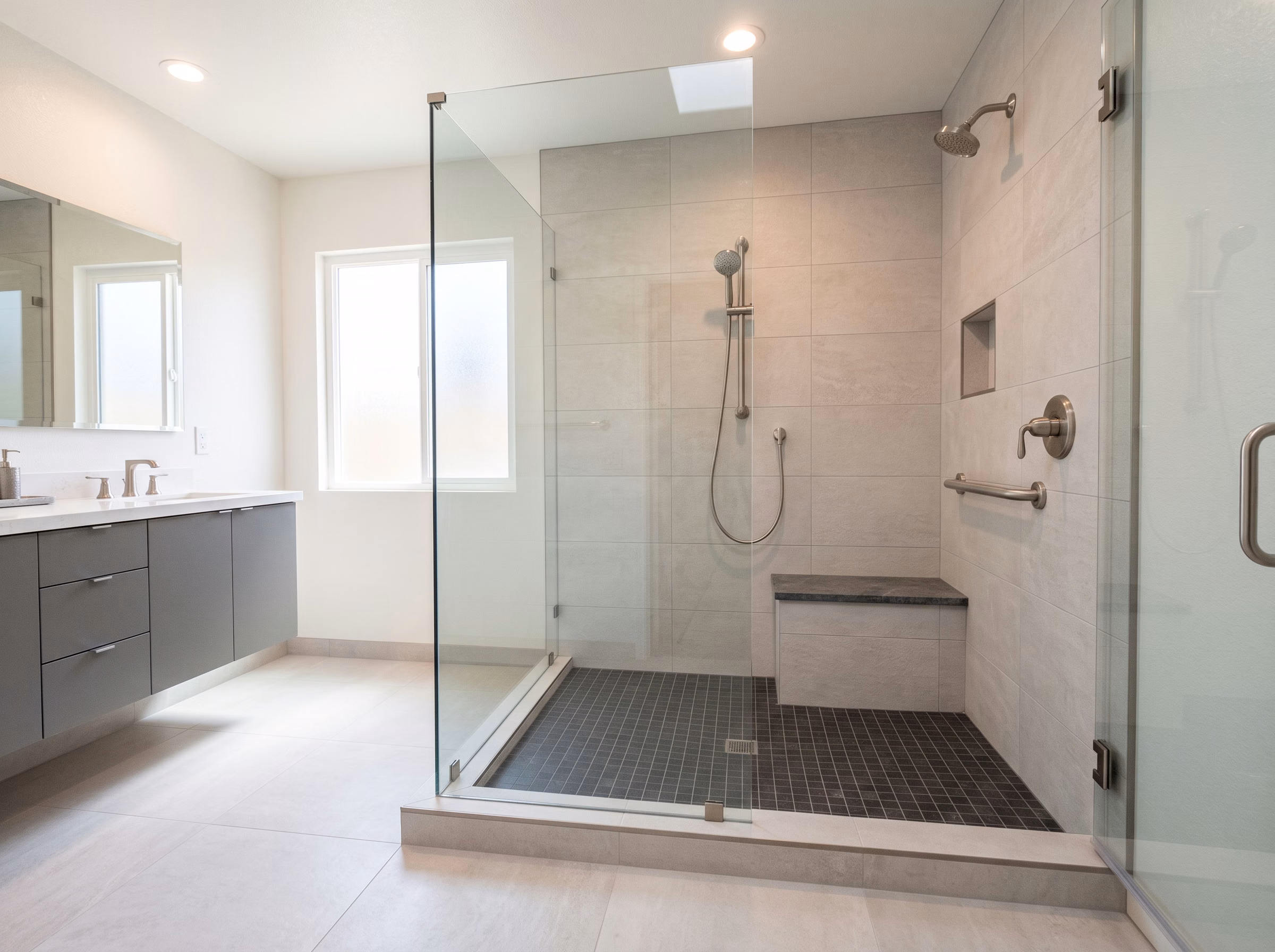 Walk in Tub Low Threshold Shower May Fit Better When in San Diego.